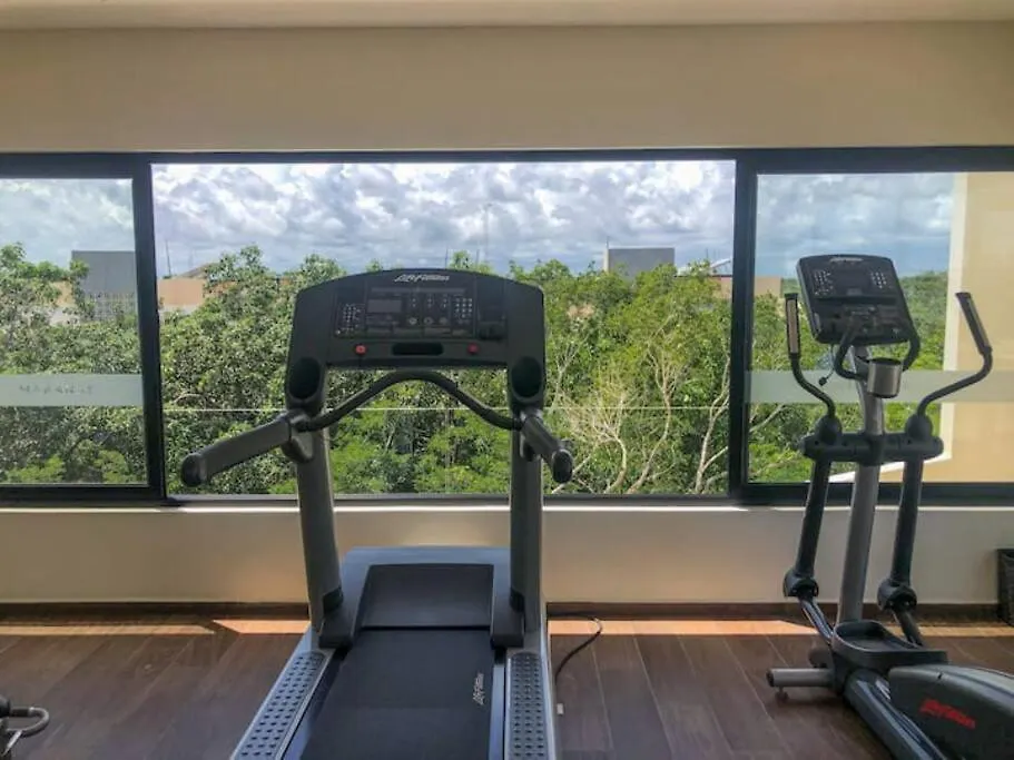 Сasa de vacaciones Villa Loft increíble king size Alberca infinita,Gym en medio de la selva Tulum