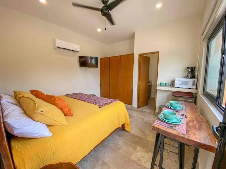 Сasa de vacaciones Villa Loft increíble king size Alberca infinita,Gym en medio de la selva Tulum México