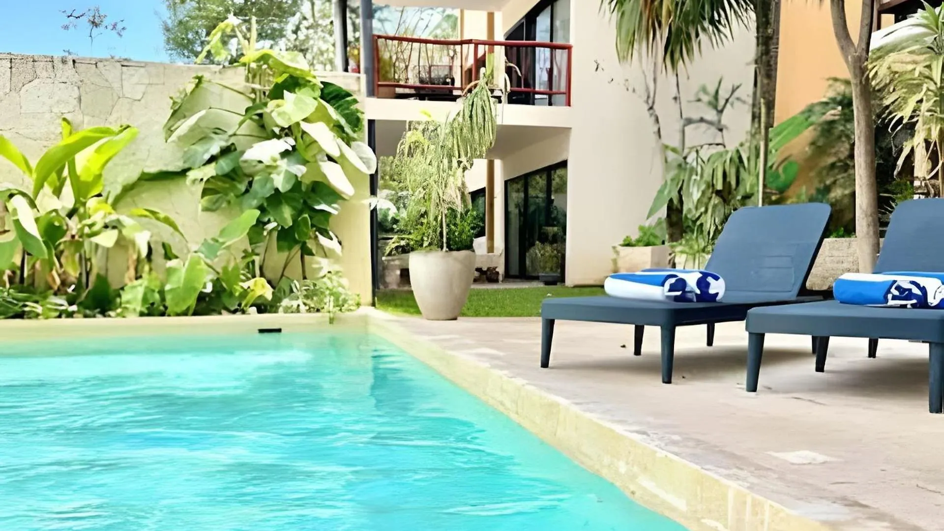 Сasa de vacaciones Villa Loft increíble king size Alberca infinita,Gym en medio de la selva Tulum México