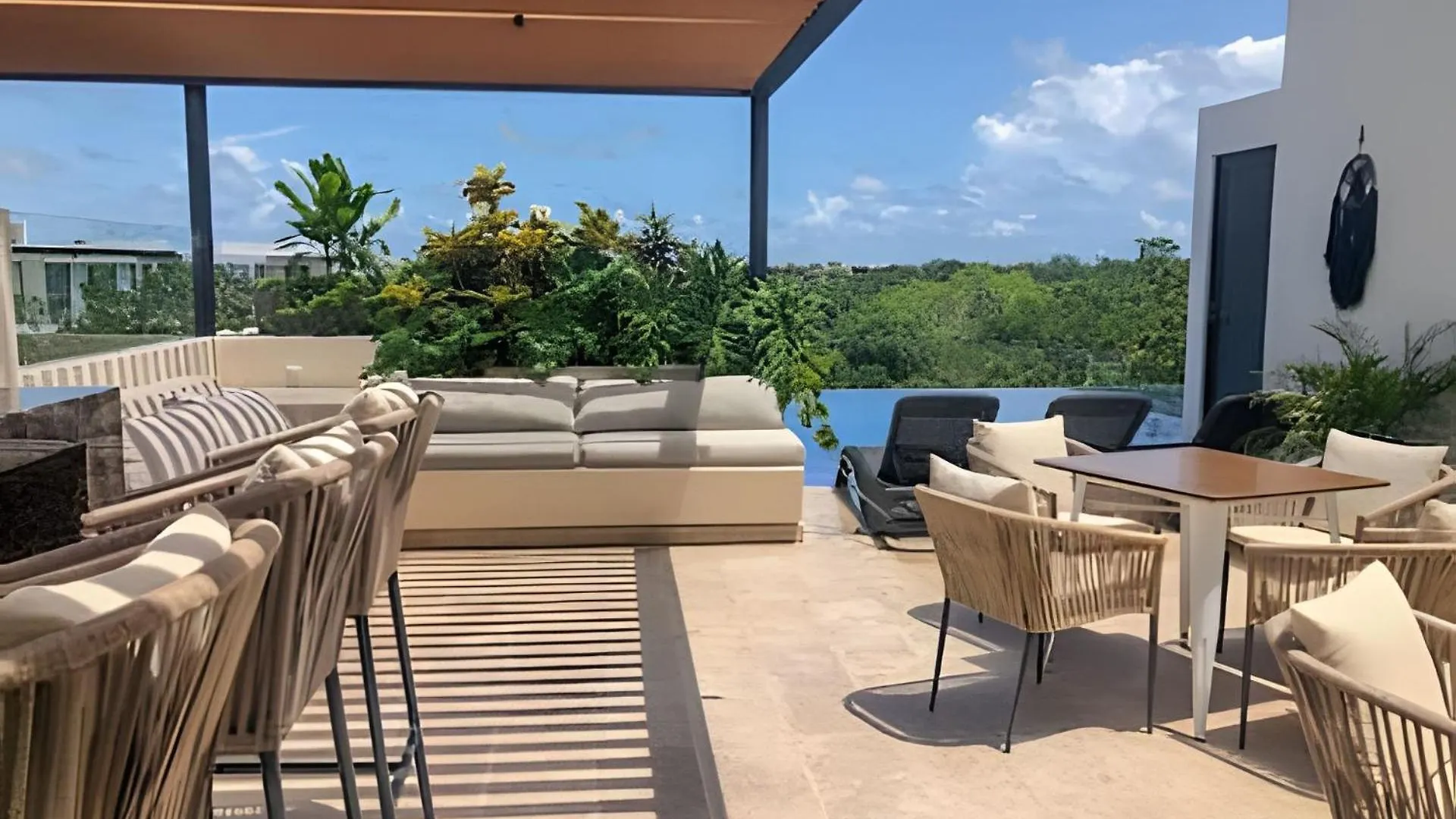 Villa Loft increíble king size Alberca infinita,Gym en medio de la selva Tulum Сasa de vacaciones